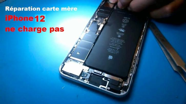 Réparation carte mère d’iPhone 12 se décharge vite Bruxelles, Telecommunicatie, Mobiele telefoons | Toebehoren en Onderdelen, Apple iPhone