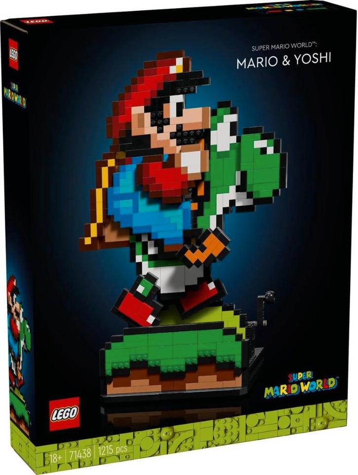 Neuf - Lego Super Mario World Mario et Yoshi (71438), Kinderen en Baby's, Speelgoed | Duplo en Lego, Nieuw, Lego, Complete set
