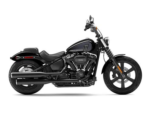 Harley-Davidson STREET BOB 114 SOFTAIL, Autos, Autos Autre, Entreprise, Achat, Essence, Autre carrosserie, Noir, Occasion, TVA déductible