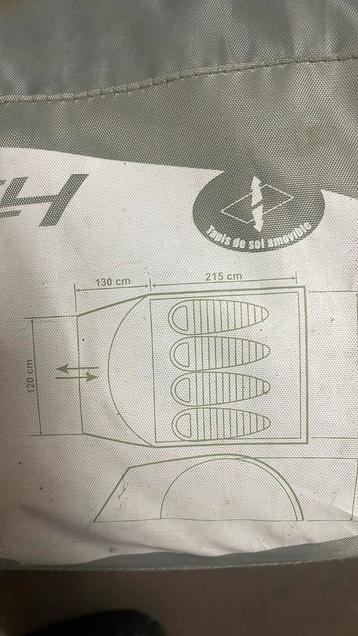 Tent 4 personen beschikbaar voor biedingen