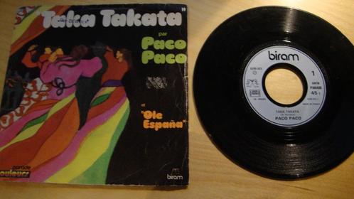 Paco --- Taka Takata, CD & DVD, Vinyles Singles, Utilisé, Single, Pop, 7 pouces, Enlèvement ou Envoi