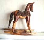 houten schommel paardje, 30cm, Ophalen of Verzenden