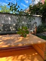 Zeer stevige salon/tuintafel van palletten, Ophalen, Rechthoekig