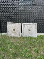 Aluminium putdeksels 60x60 enkel, Ophalen, Gebruikt, Overige typen, Aluminium