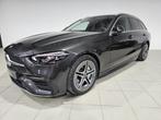 Mercedes C180 AMG PACK, USB, 4 cilinders, Leder en Stof, Zwart