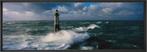 Wandposter Phare d Ar-Men pres de l ile de Sein, Huis en Inrichting, 125 cm of meer, Ophalen of Verzenden, Zo goed als nieuw, Foto of Poster