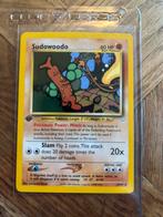 Nel revelation sudowoodo first edition, Comme neuf, Enlèvement ou Envoi