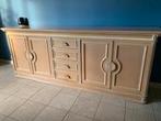 Dressoirkast in Cerusé-hout, Huis en Inrichting, Kasten | Dressoirs, Ophalen, Gebruikt, 200 cm of meer, 25 tot 50 cm