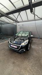 Peugeot 208, Auto's, Euro 6, Zwart, 5 deurs, Particulier