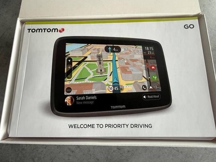 TOM TOM GO 520 met toebehoren, Auto diversen, Autonavigatie, Gebruikt, Ophalen