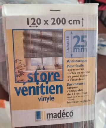 Nieuw jaloezieën 120 x 200 cm bruin beschikbaar voor biedingen