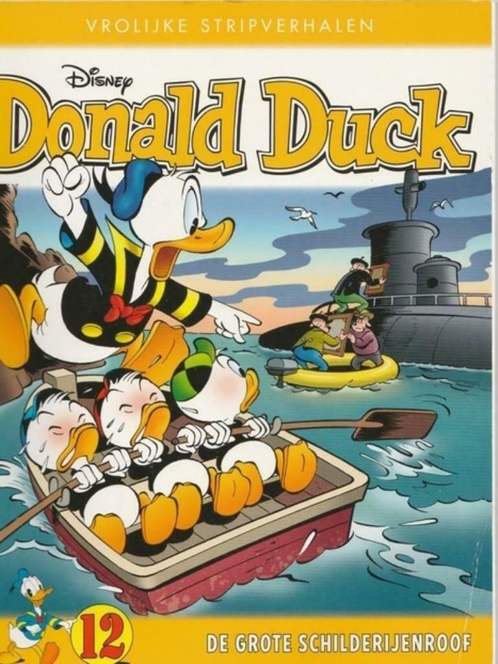 Donald Duck (12 )De grote schilderijenroof, Boeken, Stripverhalen, Zo goed als nieuw, Ophalen of Verzenden