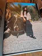 Xl reclame banner Scotch & Soda meisje op Vespa, Verzamelen, Ophalen, Zo goed als nieuw, Reclame