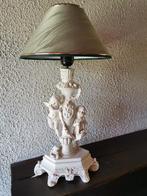 Kastlamp met stenen figuurtjes, Huis en Inrichting, Lampen | Overige, Ophalen, Zo goed als nieuw