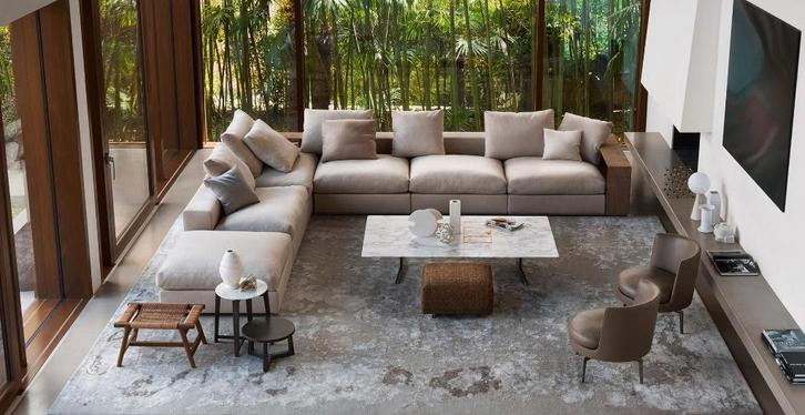 GEZOCHT: Flexform Bank / Hoekbank — Direct Inkoop, Huis en Inrichting, Zetels | Zetels, Hoekbank, Ophalen of Verzenden