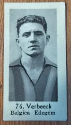 1930s (pre panini) 76. Armand Verbeeck Belgica F.C.!, Ophalen of Verzenden, Gebruikt, Plaatje