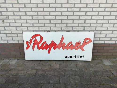 Emaille bord St Raphael 1963, Verzamelen, Merken en Reclamevoorwerpen, Zo goed als nieuw, Ophalen