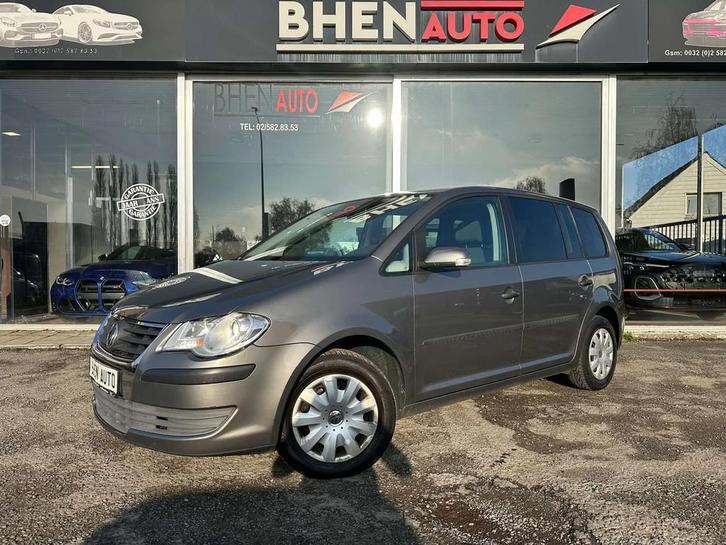 Volkswagen Touran 1.6i / 7 PLACES/AIRCO/NAVI/EXPORT OU MARCH, Auto's, Volkswagen, Bedrijf, Te koop, Touran, ABS, Airbags, Airconditioning