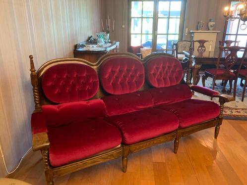 Chippendale 3-zitssofa, Antiek en Kunst, Antiek | Meubels | Stoelen en Sofa's, Ophalen