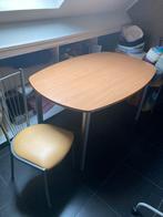 Keukentafel  met 4 stoelen, Ophalen, Gebruikt