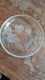 Klein diameter 20cm glazen schaaltje, Ophalen of Verzenden, Zo goed als nieuw