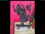 OUD JAPANS BRONZEN BEELDJE….., Antiek en Kunst, Antiek | Brons en Koper, Brons