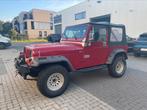 Jeep wrangler oldtimer, Auto's, Jeep, 2500 cc, Zwart, 4 cilinders, Bedrijf