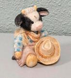 Mary Rhyner Chip 627704 Moo's Chip, vache et cowboy, 1993, Enlèvement ou Envoi, Comme neuf, Animal
