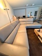 Lederen hoek salon, Huis en Inrichting, Ophalen, Gebruikt, Leer
