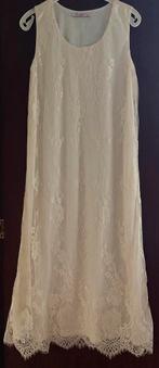 Robe longue en dentelle crème, Vêtements | Femmes, Robes, Neuf, Taille 38/40 (M), Enlèvement ou Envoi, Beige
