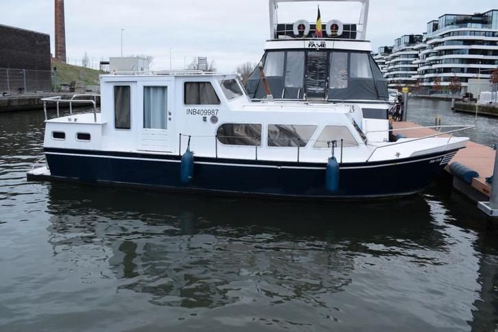 Ten Broeke Cruiser 8.5m / Motorjacht, Watersport en Boten, Motorboten en Motorjachten, Gebruikt, Staal, 6 tot 9 meter, Diesel