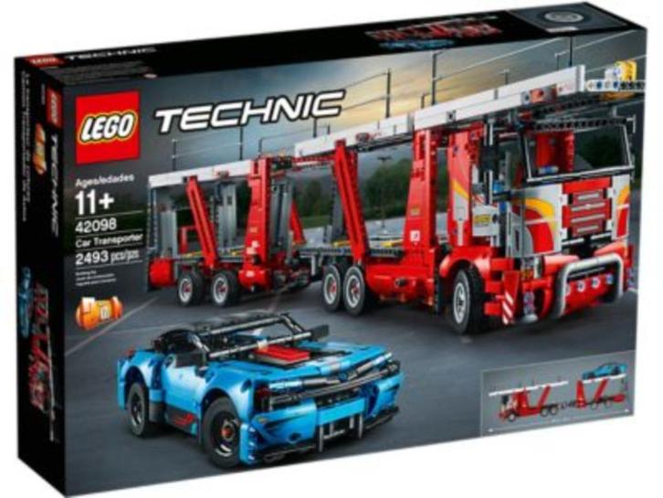 Lego 42098 - Autotransporter, Kinderen en Baby's, Speelgoed | Duplo en Lego, Nieuw, Lego, Complete set, Ophalen of Verzenden