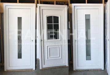Pvc achterdeur, garagedeur, schuifpui, kozijn, ramen, deur beschikbaar voor biedingen