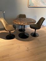 Ero Saarinen Tulip Table en Chairs, Huis en Inrichting, Ophalen, Gebruikt