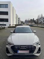 Audi E-tron 50 sportback S-line, Auto's, Automaat, Zwart, Alcantara, Beige