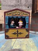 Vintage mechanische spaarpot - Punch en Judy, Verzenden