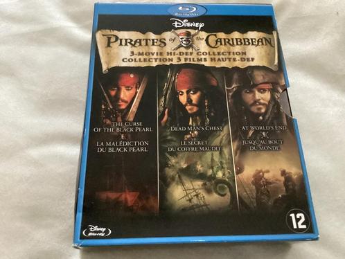 Pirates Of The Caribbean 1 tot en met 3, Cd's en Dvd's, Blu-ray, Boxset, Ophalen of Verzenden