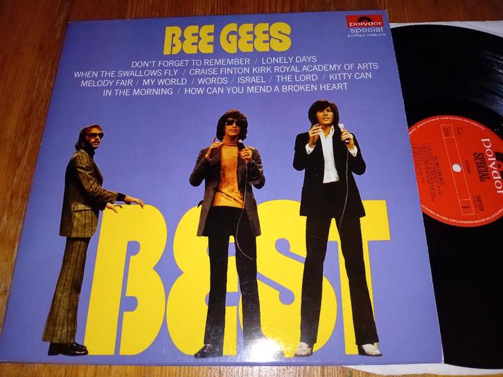 LP Bee Gees “Best”, CD & DVD, Vinyles | Pop, Utilisé, 1960 à 1980, 12 pouces, Enlèvement ou Envoi