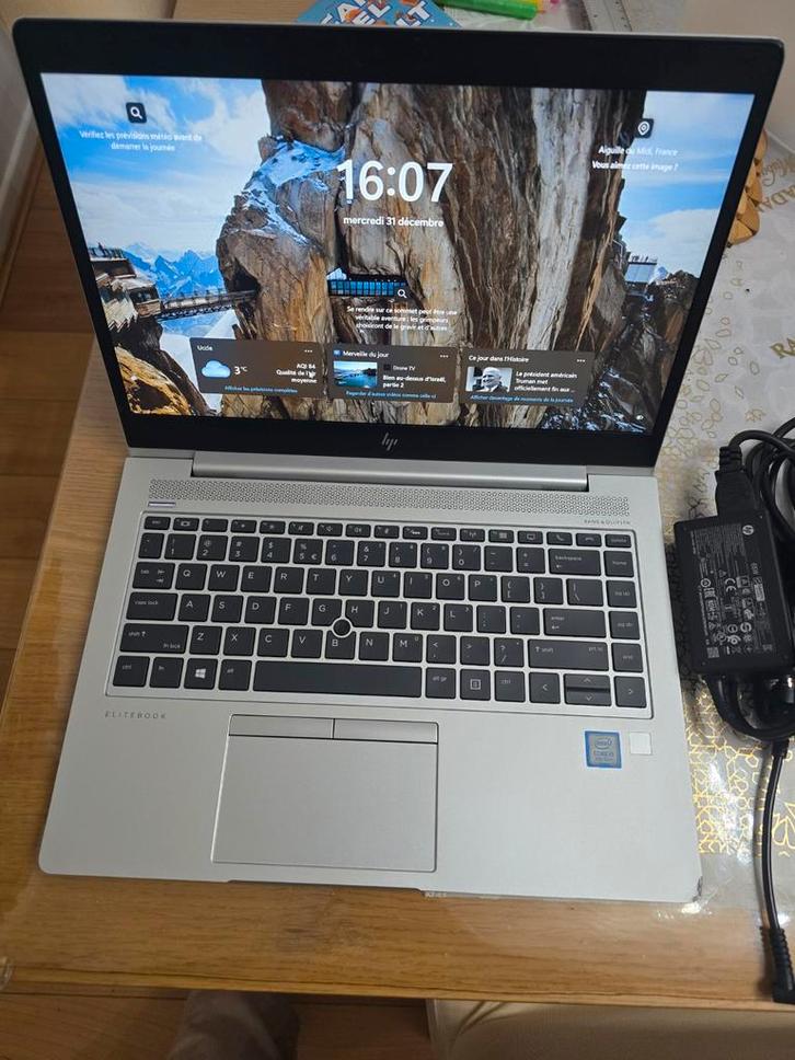 Laptop HP Elitebook 840 G6, Informatique & Logiciels, Ordinateurs portables Windows, Utilisé, SSD, 8 GB, Qwerty, Enlèvement ou Envoi