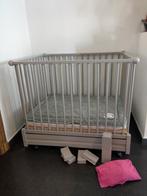 Compact park in 1 stuk op wieltjes, met matras en parklegger, Kinderen en Baby's, Babyparken, Ophalen, Zo goed als nieuw, Rechthoekig