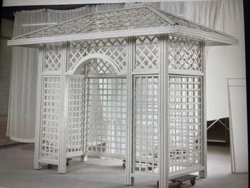 Pergola wit uit aluminium, Tuin en Terras, Overkappingen, Ophalen, Nieuw, Tuinpaviljoen