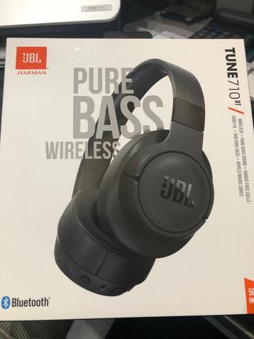 hoofdtelefoon JBL tune 710bt nieuw in de doos