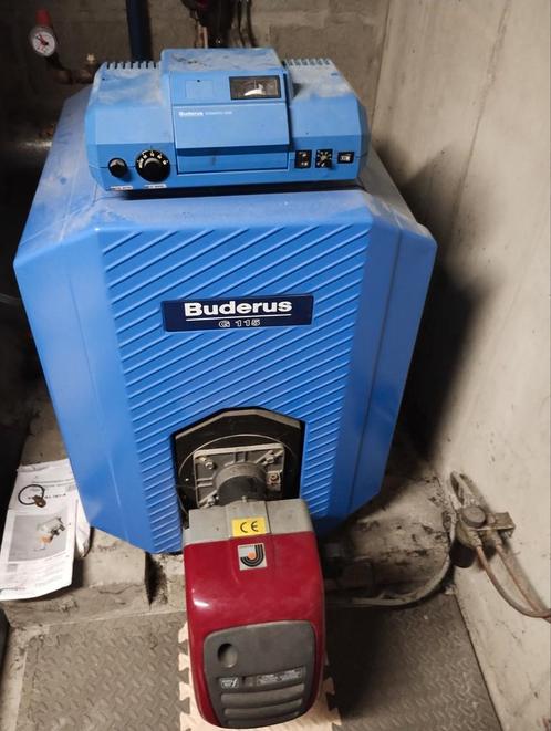 Stookolie brander buderus, Doe-het-zelf en Bouw, Verwarming en Radiatoren, Zo goed als nieuw, Ophalen