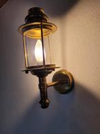 Ancienne lanterne en laiton, Maison & Meubles, Lampes | Appliques, Comme neuf, Enlèvement
