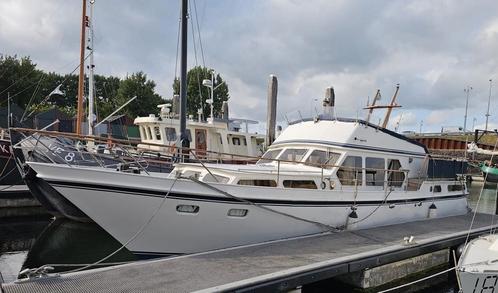 Valkkruiser 14 x 4,1 2 x DAF 100pk boegschroef 1986, Watersport en Boten, Motorboten en Motorjachten, Gebruikt, Staal, 12 meter of meer