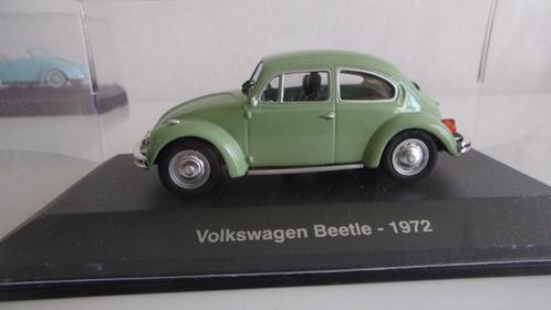 VW COX/KEVER/BEETLE 1972.HACHETTE 1/43 COMME NEUVE,VITRINE, Hobby en Vrije tijd, Modelauto's | 1:43, Zo goed als nieuw, Auto, Overige merken