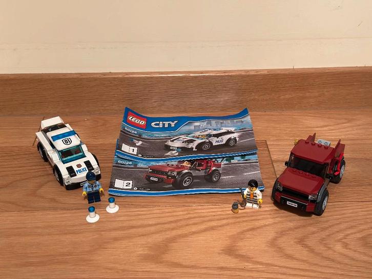 Lego City 60128 Police Pursuit, Kinderen en Baby's, Speelgoed | Duplo en Lego, Gebruikt, Lego, Complete set, Ophalen of Verzenden