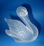 ZWAAN –KRISTAL–Royal Cristal Rock- 9/10cm. Jaren ‘80, Antiek en Kunst, Verzenden