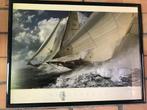 Yachting poster & framed, Ophalen of Verzenden