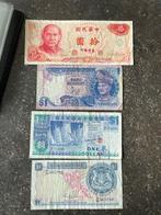 Beaucoup de billets asiatiques !, Timbres & Monnaies, Enlèvement ou Envoi